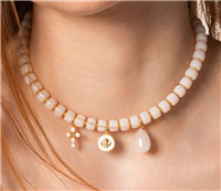Pendente Rue des Mille Donna in Ottone CB-LCN 100 - CB-LCN 100